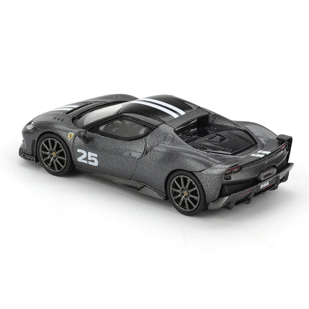 BBR 64043 1/64 Ferrari 296 Speciale Grigio Silverstone Opaco - Image 3