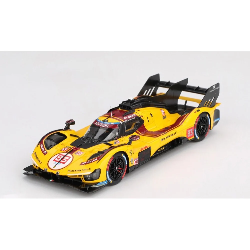 BBR CS018 1/43 Ferrari 499P No.83 AF Corse 2025 WEC Qatar 1812km 2nd Place