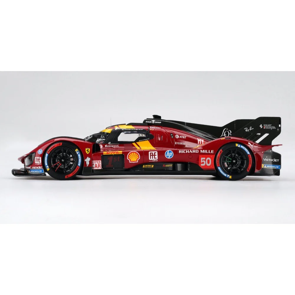 BBR CS18006 1/18 Ferrari 499P No.50 Ferrari AF Corse 2025 WEC Qatar 1812km Winner - Image 2