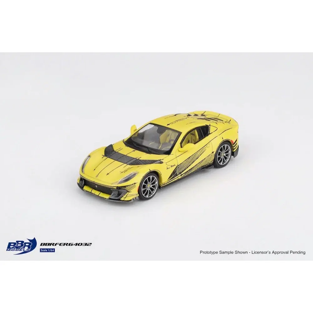 BBR FER64032 1/64 Ferrari 812 Competizione Tailor Made - Image 5