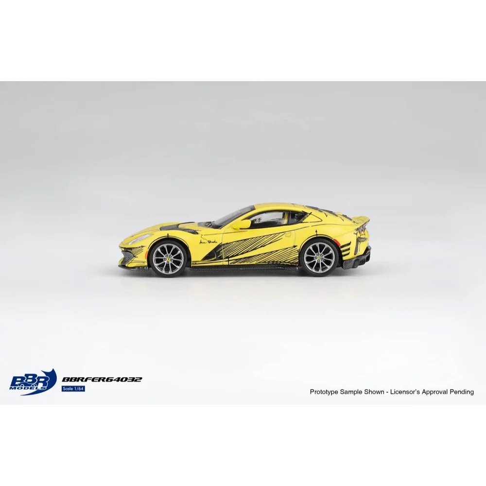 BBR FER64032 1/64 Ferrari 812 Competizione Tailor Made - Image 6