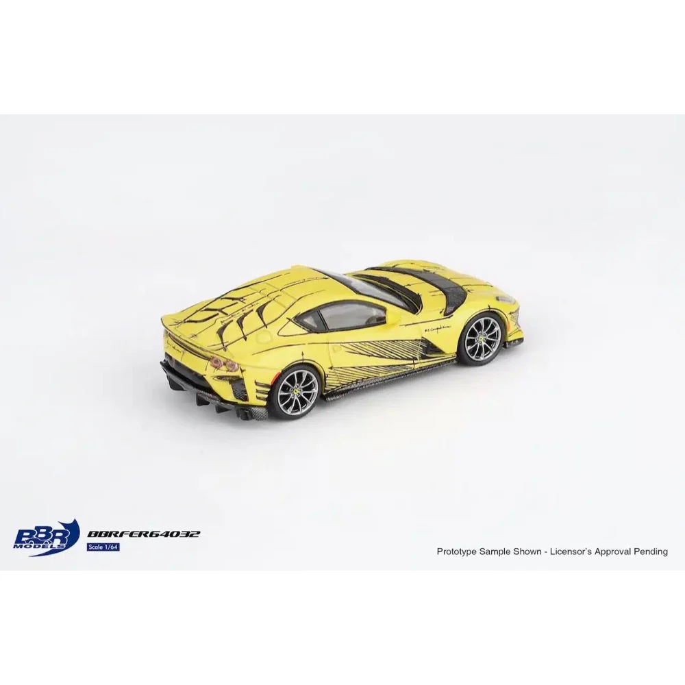 BBR FER64032 1/64 Ferrari 812 Competizione Tailor Made - Image 7
