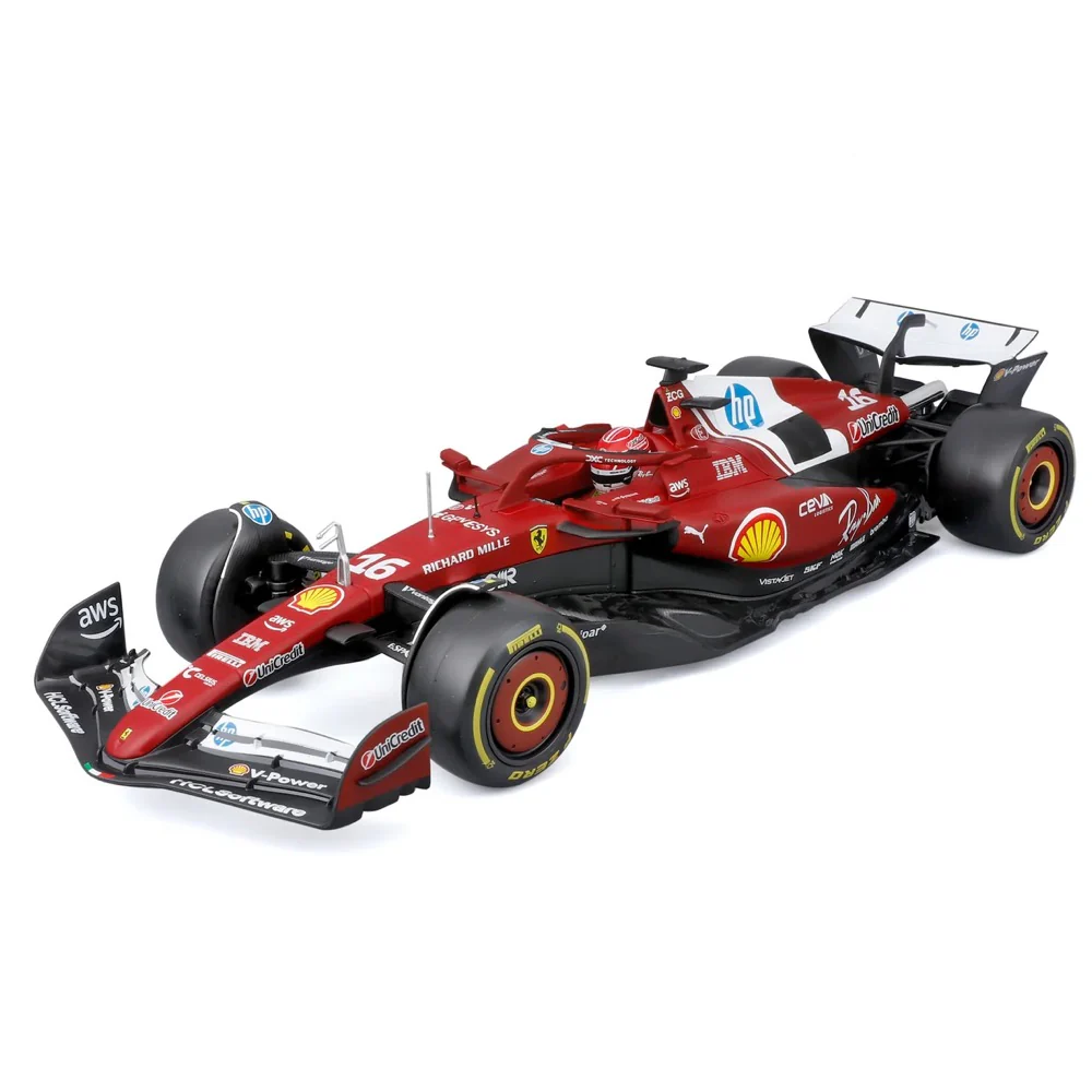 Bburago 16816L 1/18 Ferrari SF-25 No.16 Charles Leclerc