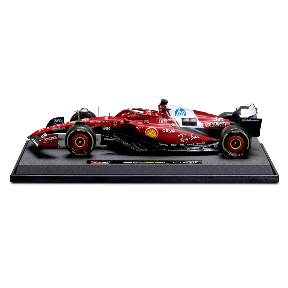 Bburago 16816L 1/18 Ferrari SF-25 No.16 Charles Leclerc - Image 2