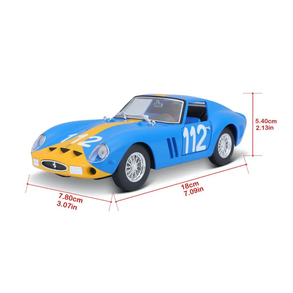 Bburago 26581 1/24 Model Kit Ferrari 250 GTO 1964 - Image 12
