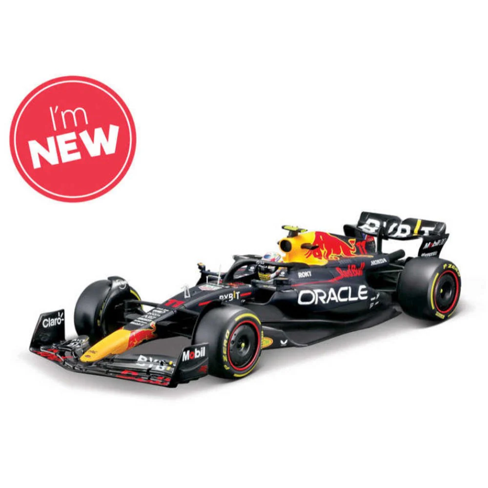 Bburago 28030V 1/24 2023 F1 Red Bull Racing RB-19 No.1 Verstappen Champion in Showcase - Image 14