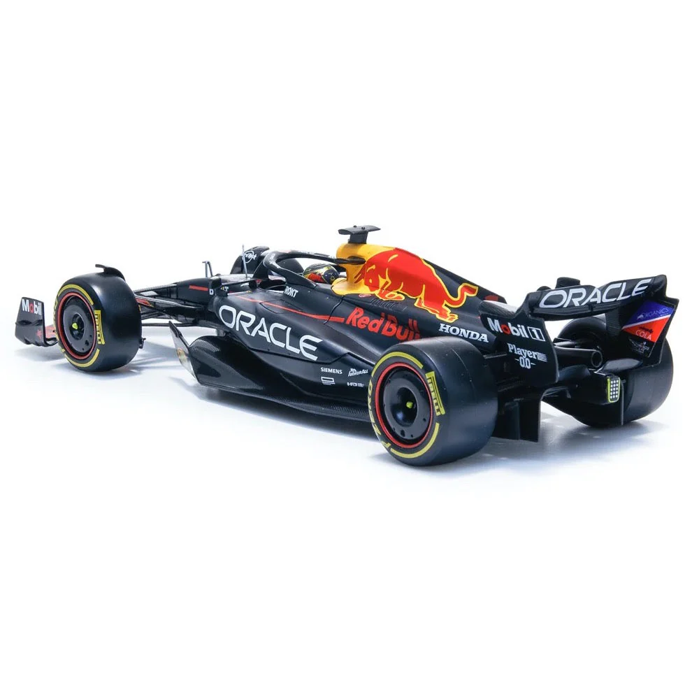 Bburago 28030V 1/24 2023 F1 Red Bull Racing RB-19 No.1 Verstappen Champion in Showcase - Image 4