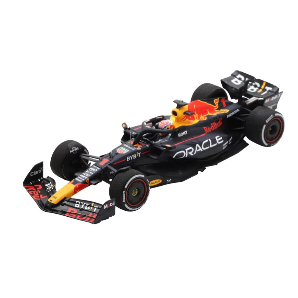 Bburago 28030V 1/24 2023 F1 Red Bull Racing RB-19 No.1 Verstappen Champion in Showcase - Image 8