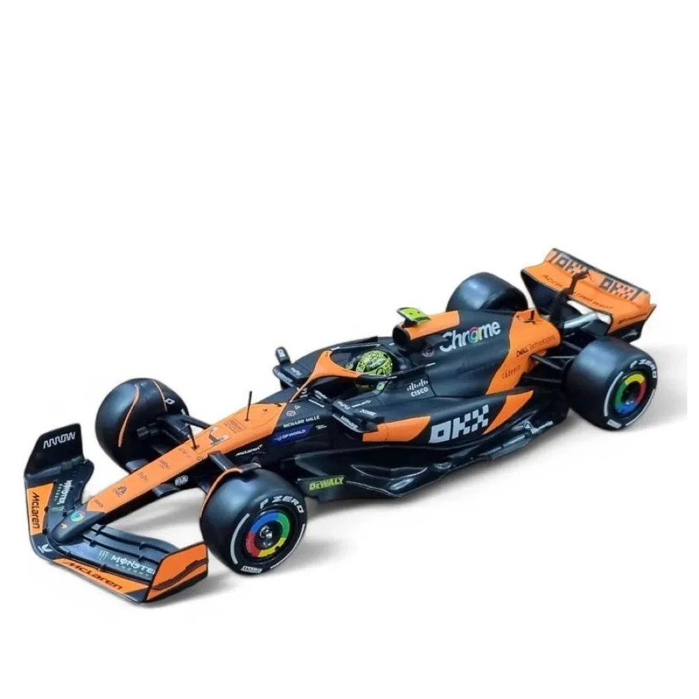 Bburago 28033N 1/24 2024 F-1 McLaren MCL38 No.4 Norris in Showcase - Image 8
