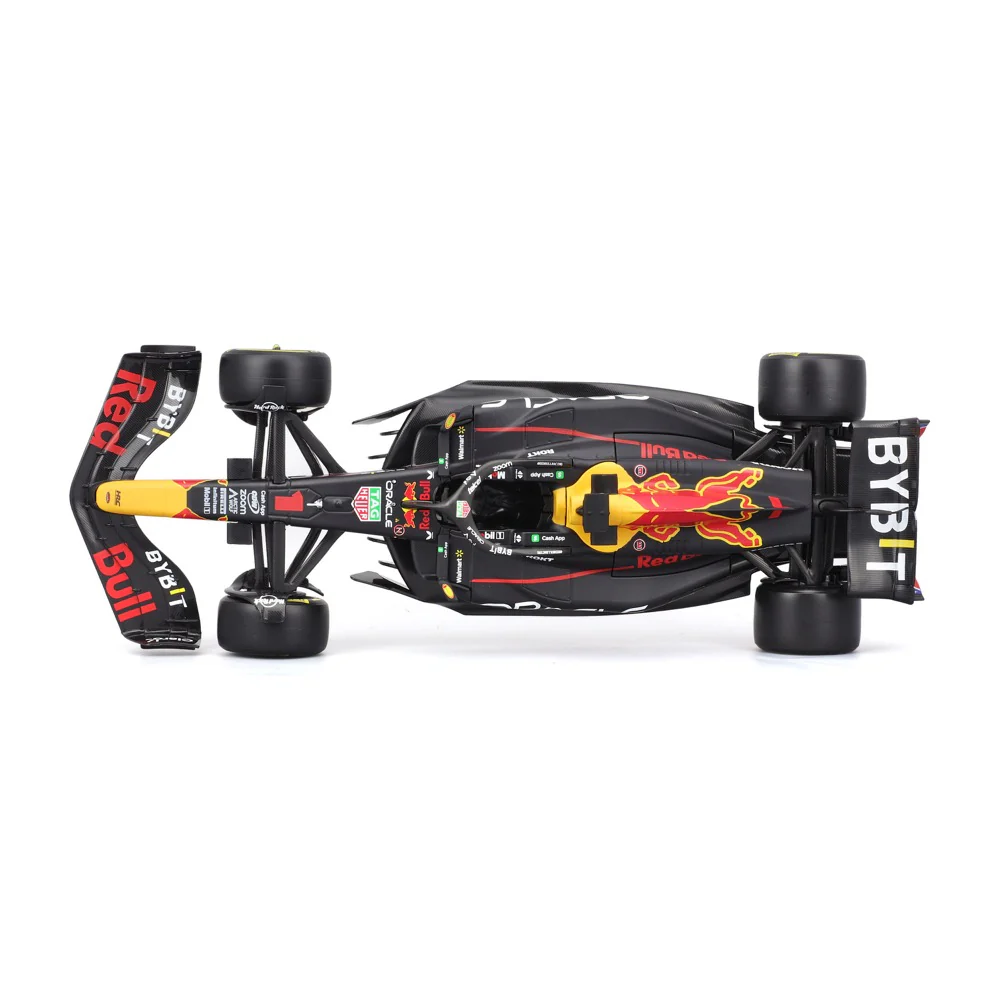 Bburago 28036 1/24 2023 Red Bull Racing RB19 with Verstappen Driver Figurine - Image 10