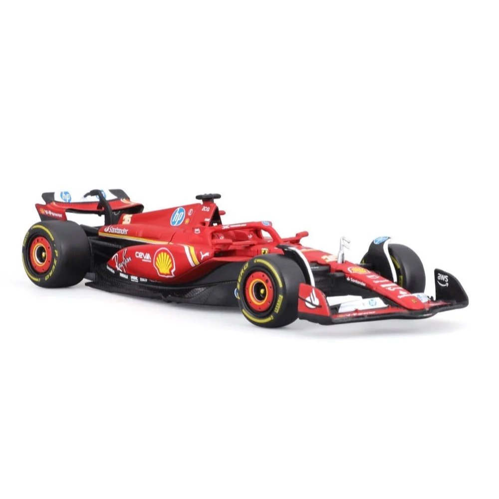 Bburago 36844L1/43 2024 F-1 Ferrari  SF24 No.16 Leclerc Italian GP Imola - Image 2