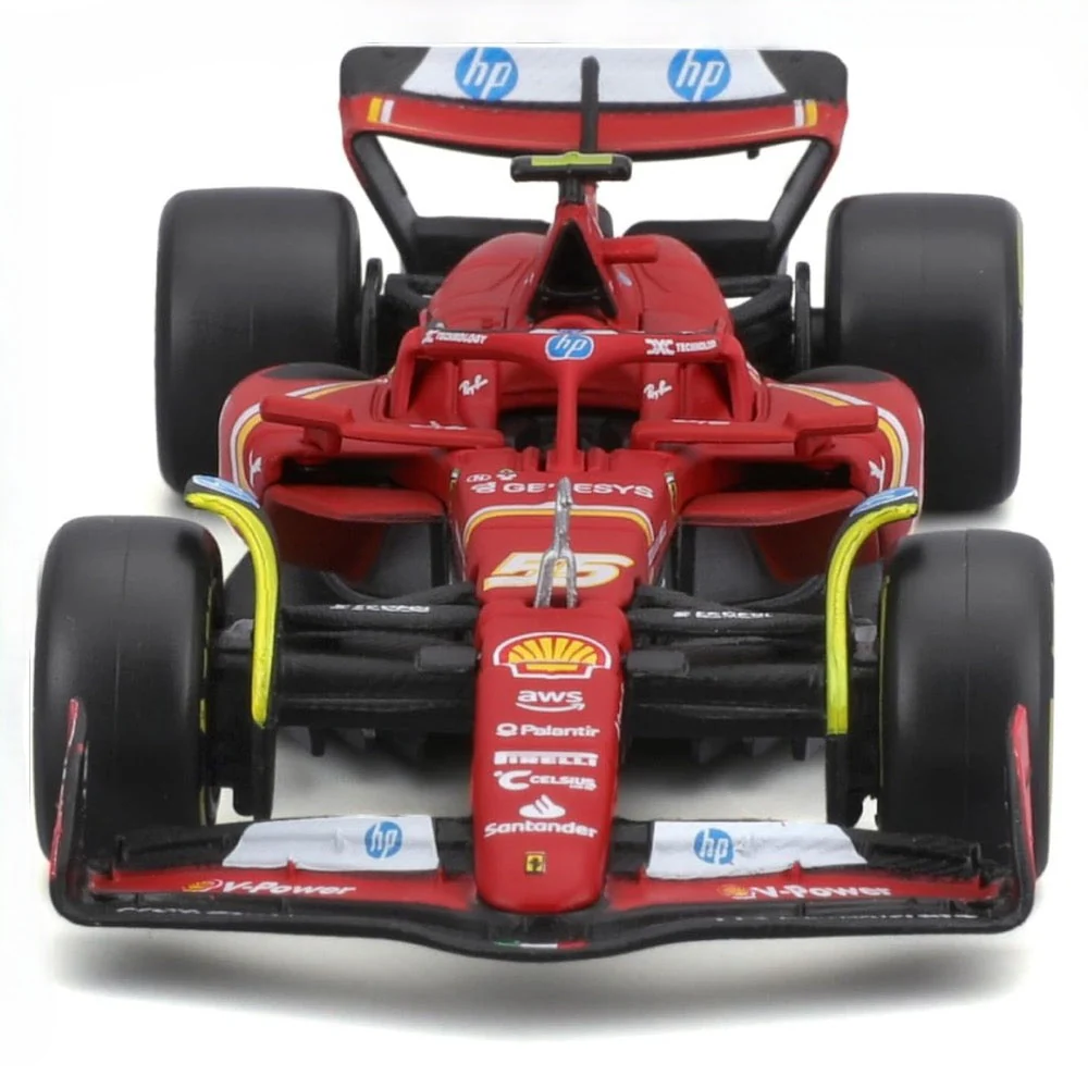 Bburago 36856 1/43 2024 Ferrari SF-24 2 piece Gift Pack - Image 3