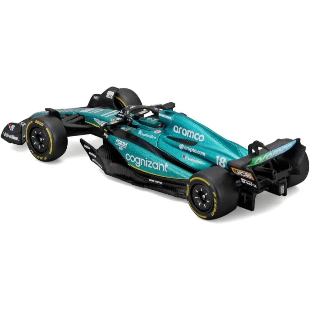 BBurago 38090 1/43 2023 F-1 Aston Martin AMR23 No.14 Alonso WB - Image 4