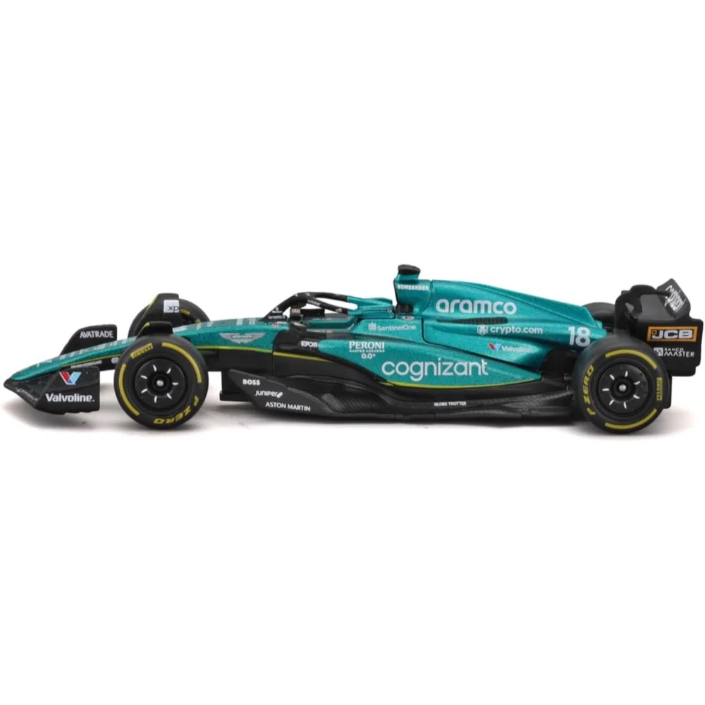 BBurago 38090 1/43 2023 F-1 Aston Martin AMR23 No.14 Alonso WB - Image 8