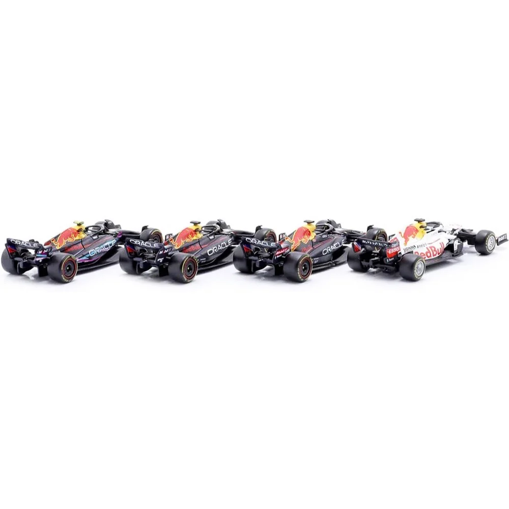 Bburago 38092 1/43 Red Bull 16/18/19 4 piece Gift Pack - Image 8