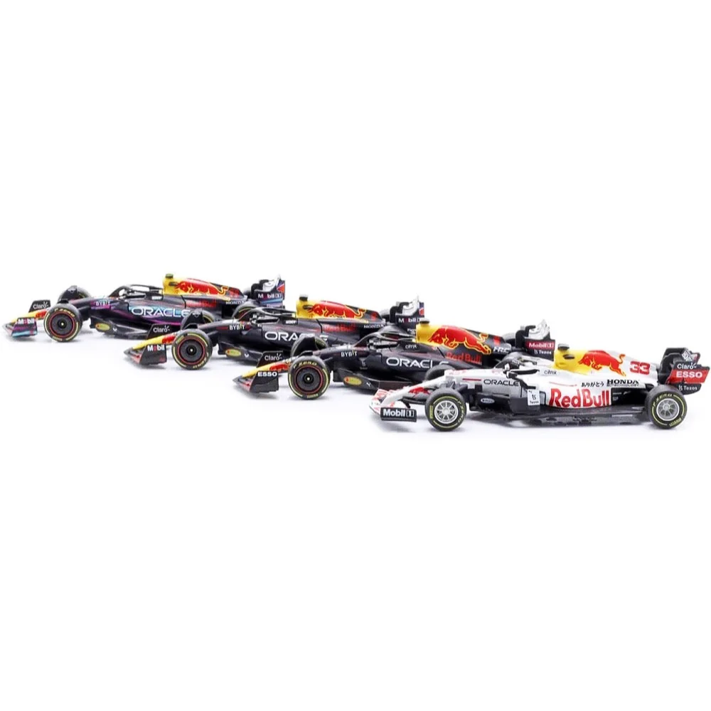 Bburago 38092 1/43 Red Bull 16/18/19 4 piece Gift Pack - Image 9