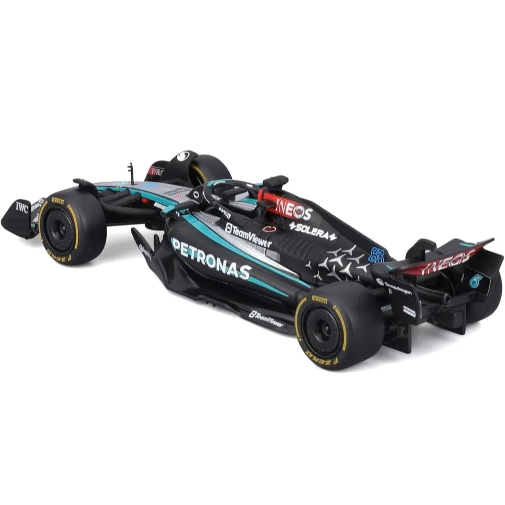 Bburago 38208R1/43 2024 F-1 Mercedes-AMG W15 No.63 Russell - Image 5