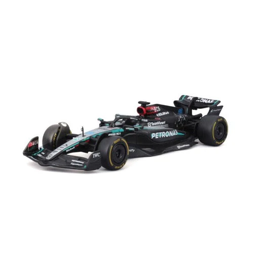 Bburago 38208R1/43 2024 F-1 Mercedes-AMG W15 No.63 Russell - Image 6