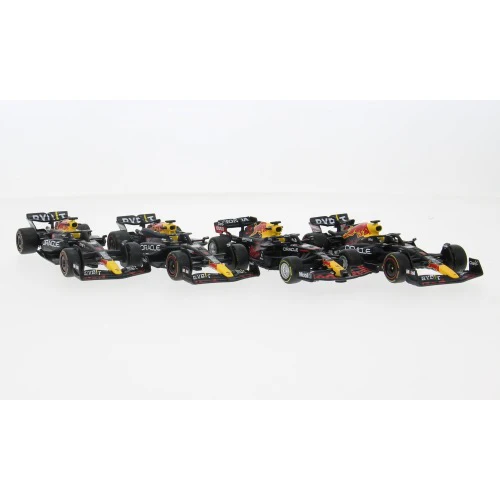 Bburago 38213 1/43 Verstappen No.1 Four World Championships 2021, 22, 23, 24 4 piece Gift Pack - Image 5