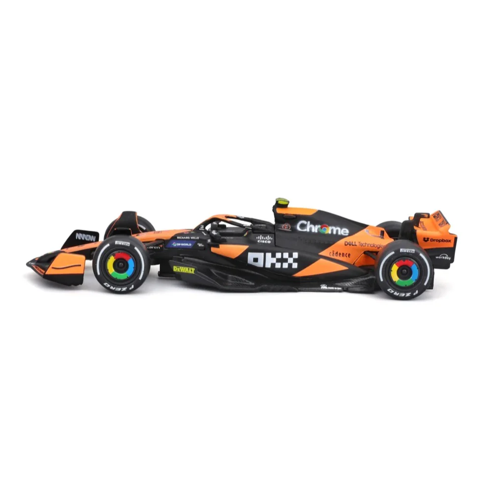 Bburago 38214N1/43 2024 F-1 McLaren MCL 38 No.4 Norris - Image 3