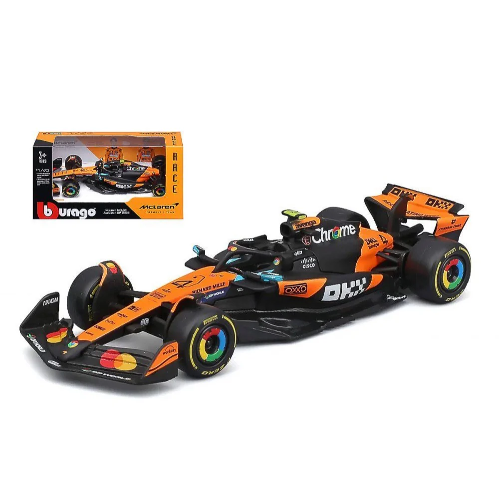 Bburago 38248N 1/43 McLaren MCL 39 No.4 Lando Norris - Image 2