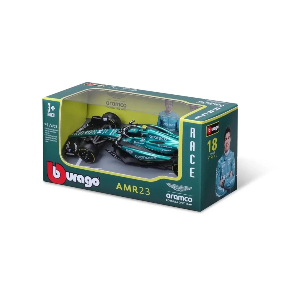 Bburago 38250S 1/43 Aston Martin AMR 25 No.18 Lance Stroll - Image 3