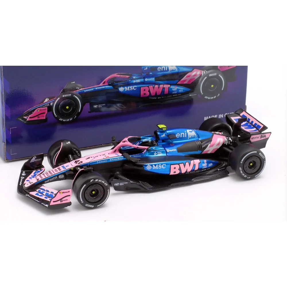 Bburago 38257C 1/43 BWT Alpine A525 No.43 Franco Colapinto - Image 10