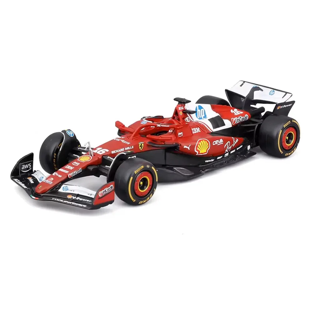 Bburago 56801L 1/64 Ferrari F1 No.16 Charles Leclerc 2025 Season Car - Image 2