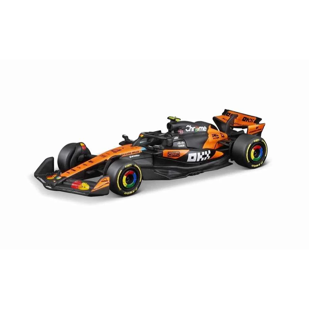 Bburago 58001N 1/64 Race McLaren MCL39 No.4 Lando Norris 2025 Season Car - Image 2