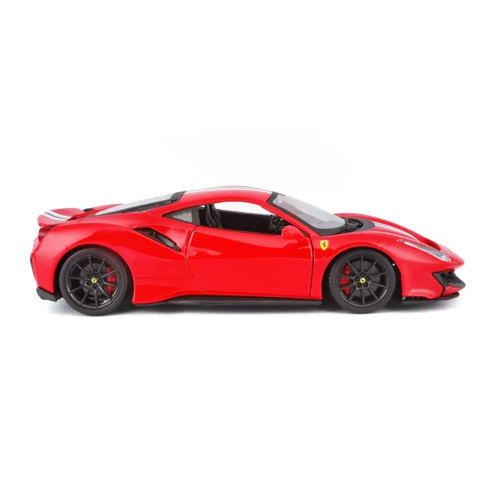 Bburago BUR-26026RED 1/24 2018 Ferrari 488 Pista Racing Red - Image 3