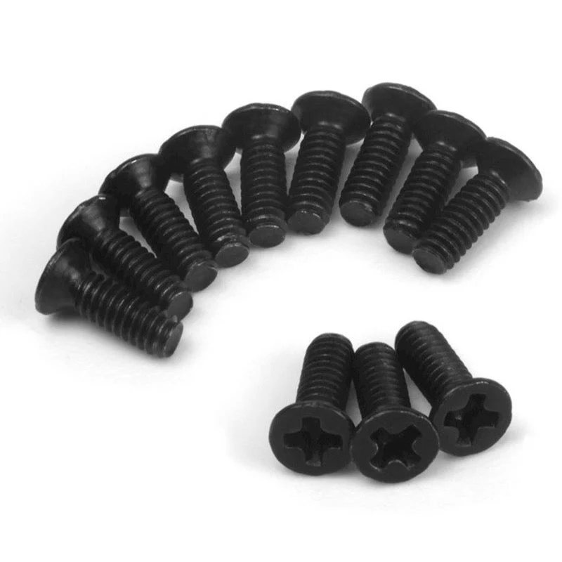 Blackzon 540461 Countersunk Tapping Screw 2×5mm 12pcs