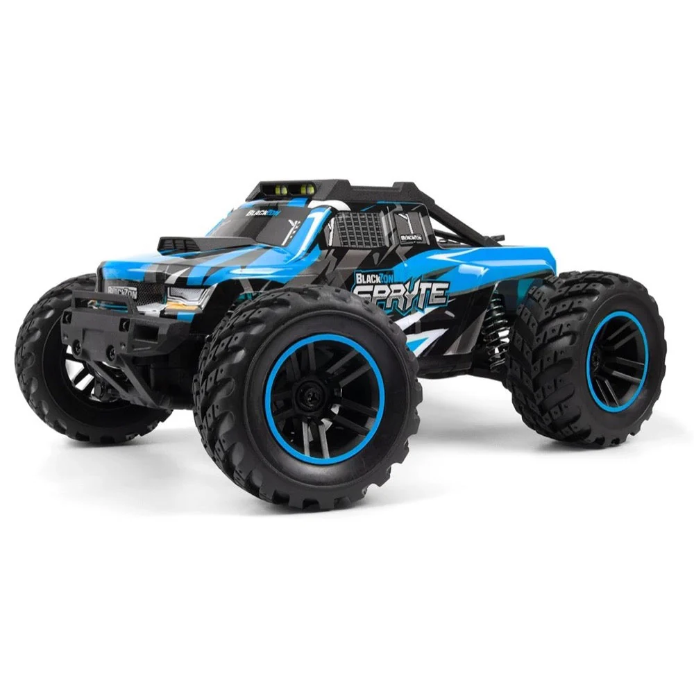 Blackzon BZ540301 Spryte MT 1/20 4WD Electric Monster Truck Blue - Image 6