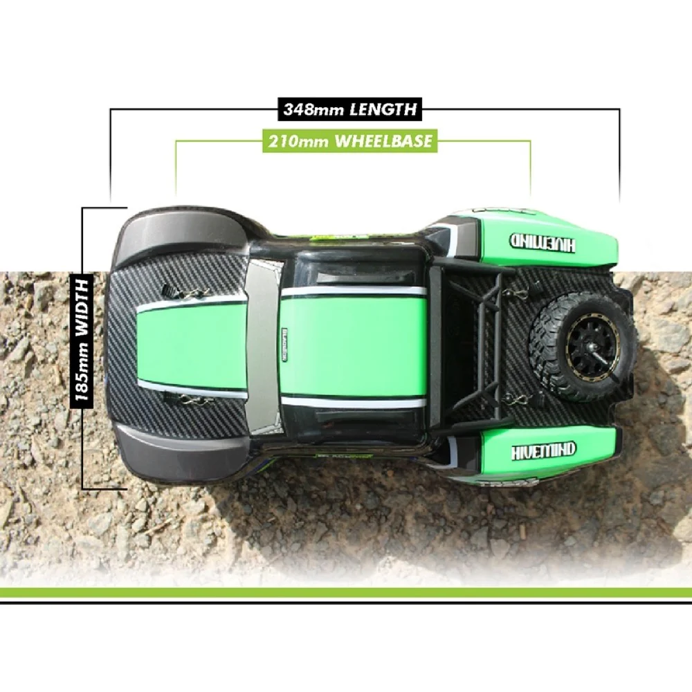 Blackzon Vyper SC 1/16 4WD Green BZ540273 - Image 5