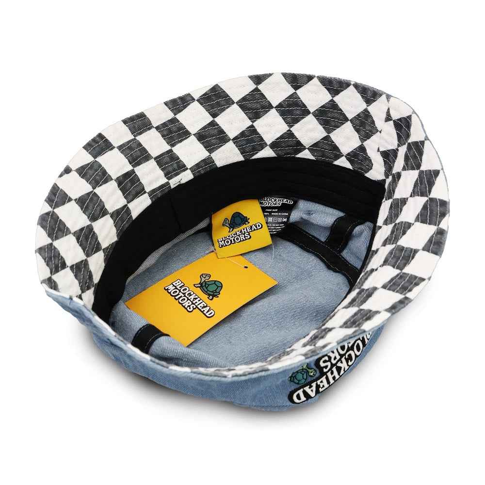 Blockhead Motors BHM Denim Hat - Image 2