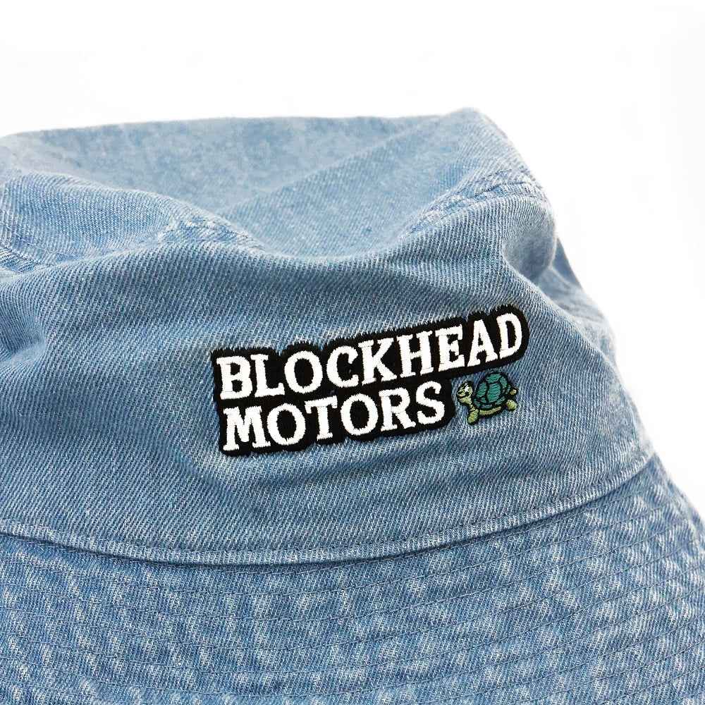 Blockhead Motors BHM Denim Hat - Image 3