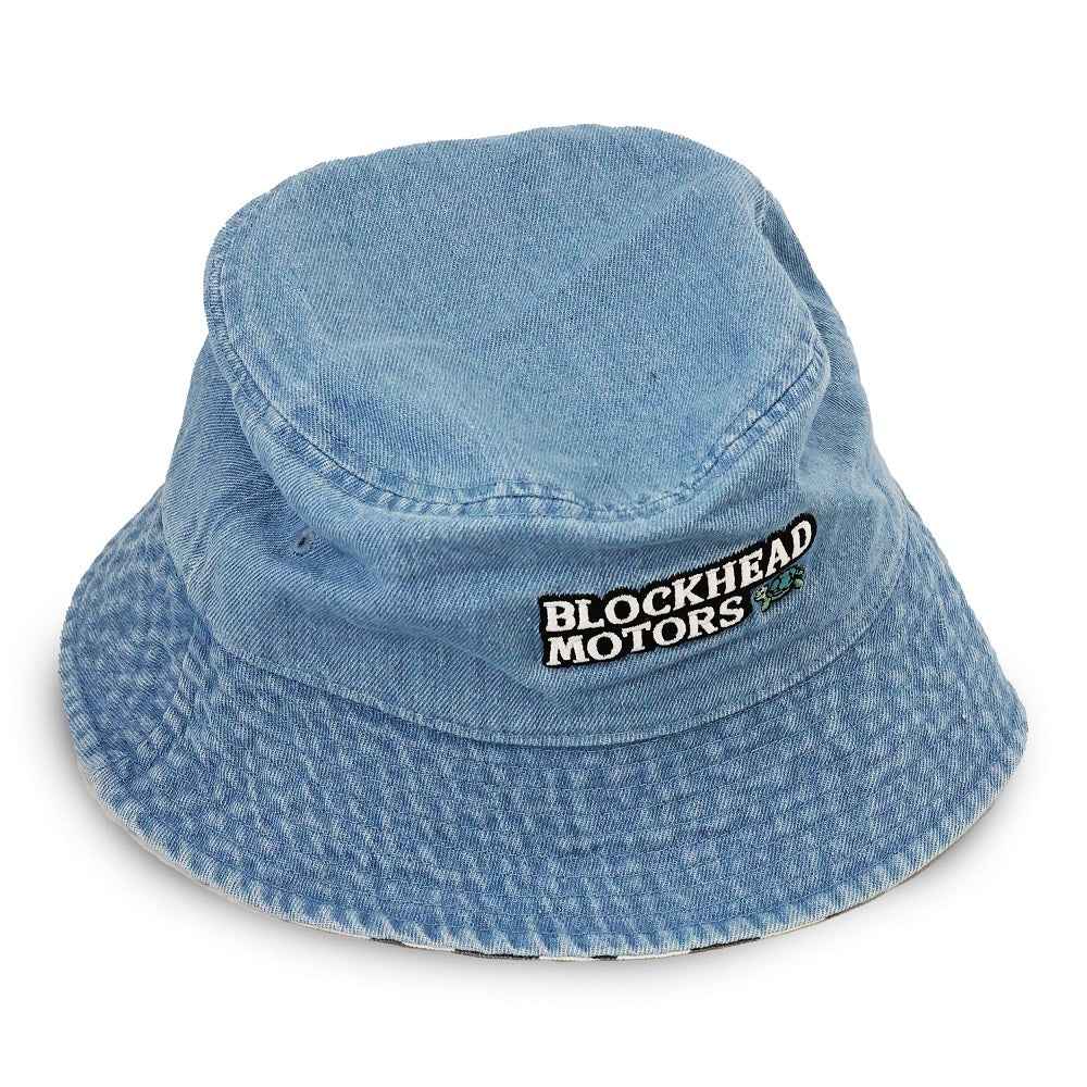 Blockhead Motors BHM Denim Hat - Image 4