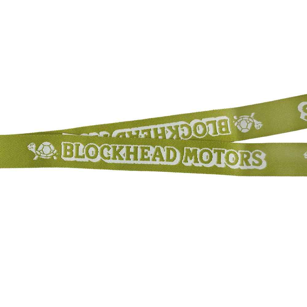 Blockhead Motors Blockhead Motors Neck Strap Olive - Image 4