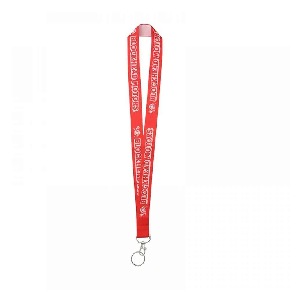 Blockhead Motors Blockhead Motors Neck Strap Red