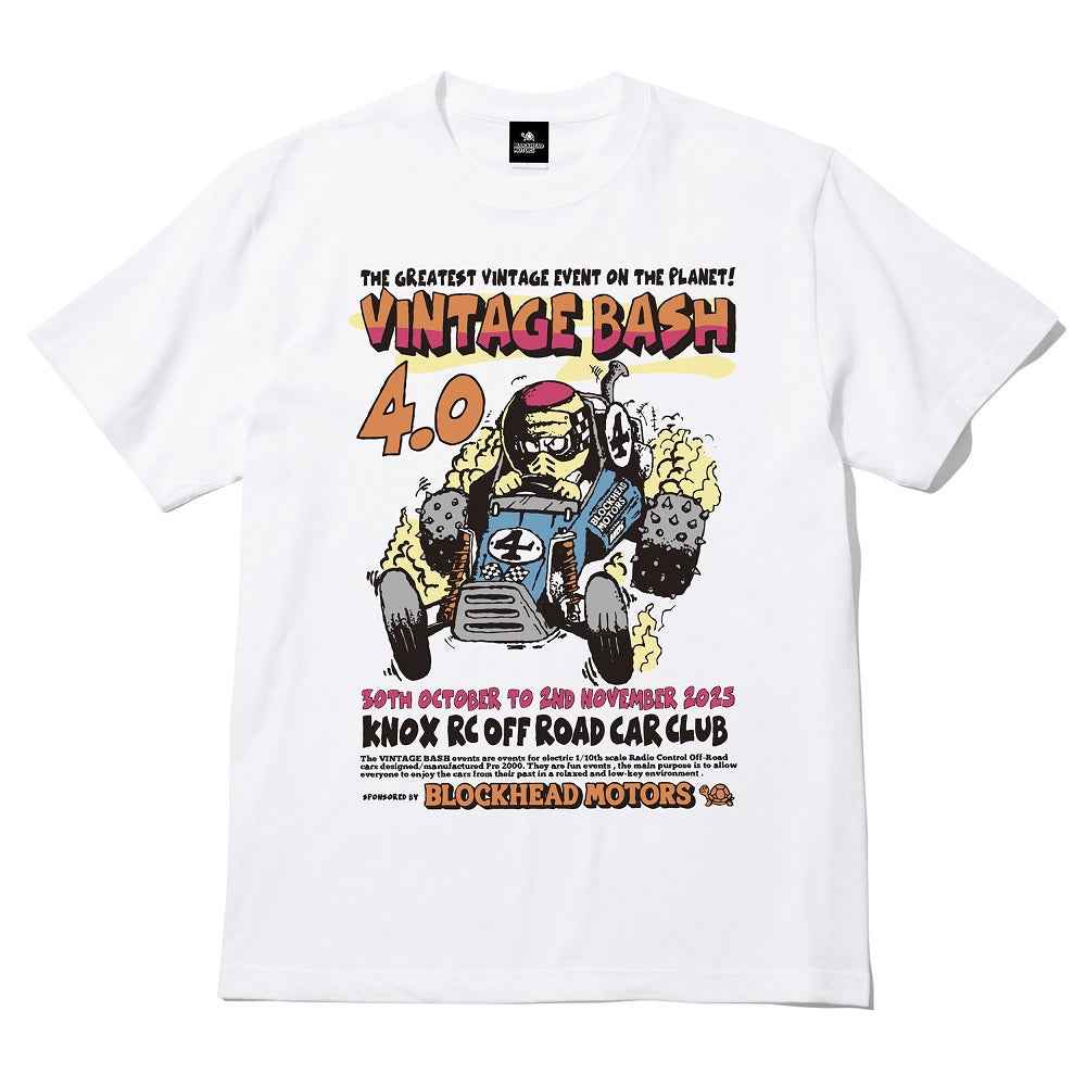 Blockhead Motors Vintage Bash 4.0 Tshirt XL