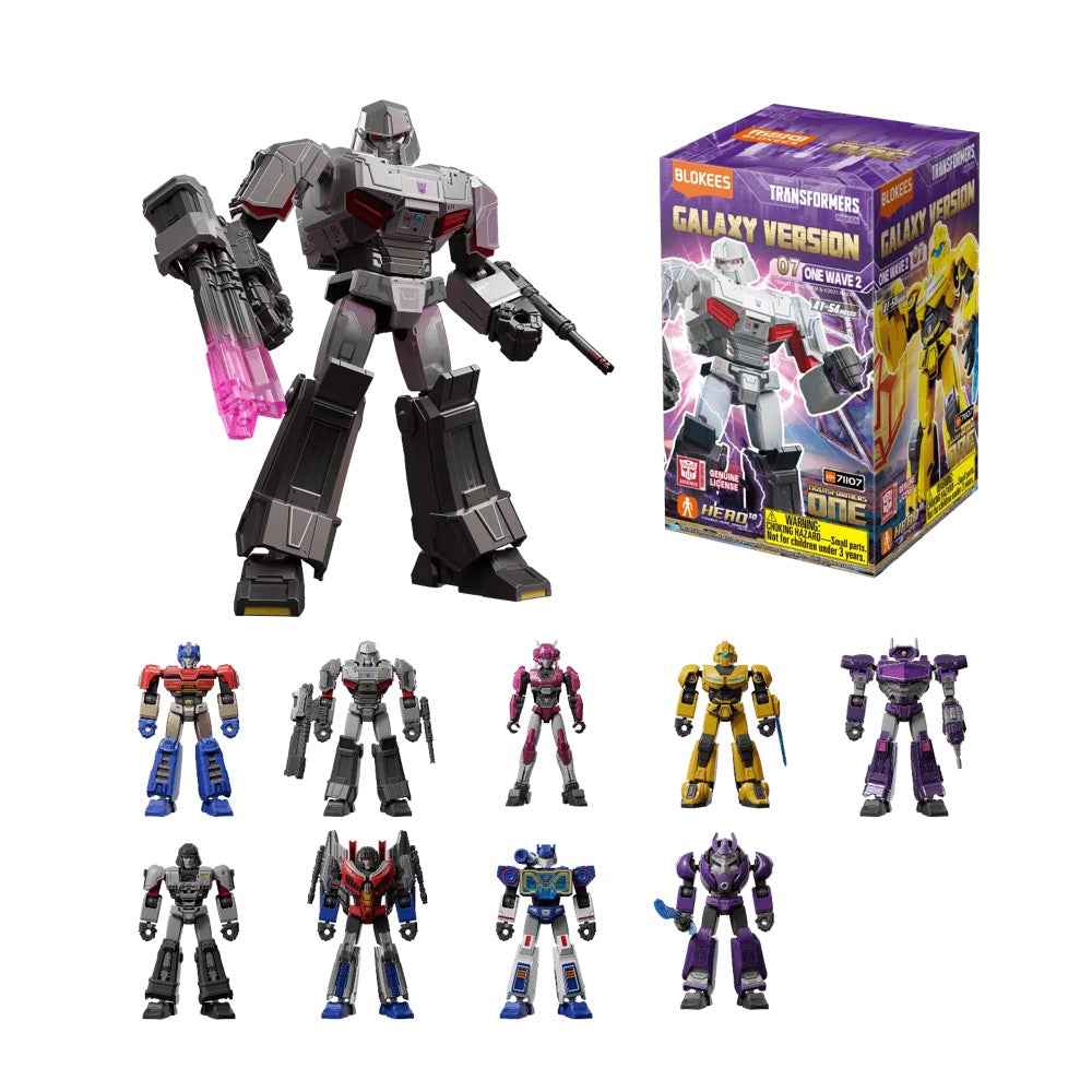 Blokees 71107 Transformers Galaxy Version 07 One Wave 2 Blind Box (1 Random Figure) - Image 2