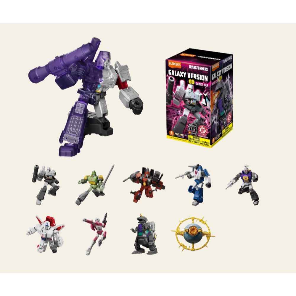 Blokees 71109 Transformers Galaxy Version 09 Darkest Hour Blind Box (1 Random Figure) - Image 3