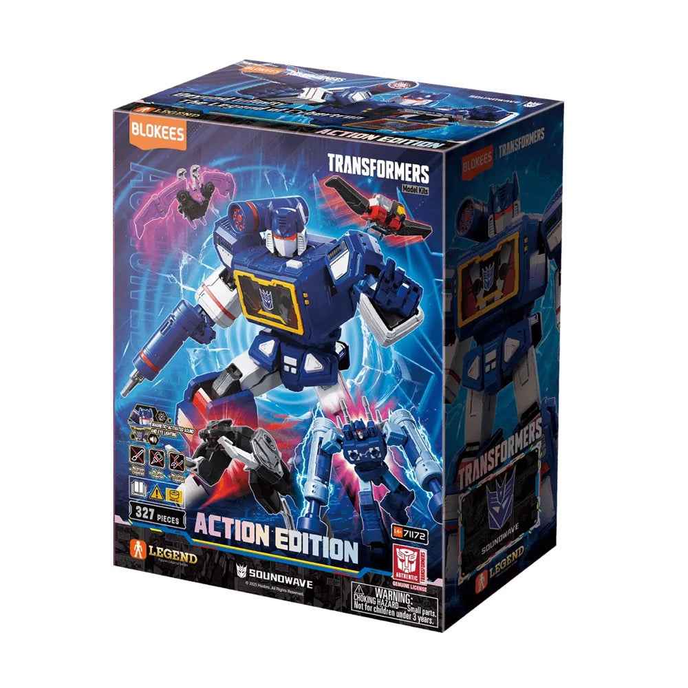 Blokees 71172 Transformers Action Edition 03 Soundwave - Image 2