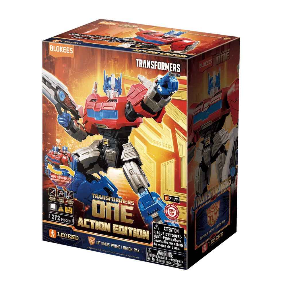 Blokees 71173 Transformers Action Edition 04 Optimus Prime Orion Pax - Image 2