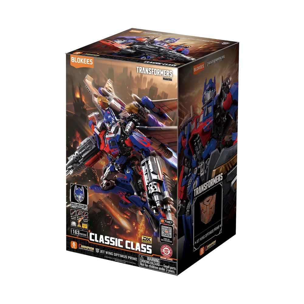 Blokees 71187 Transformers DX Classic Class 21 Jet Wing Optimus Prime - Image 2