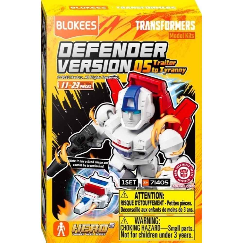 Blokees 71405 Transformers Defender Version 05 Traitor to Tyranny Blind Box (1 Random Figure) - Image 2