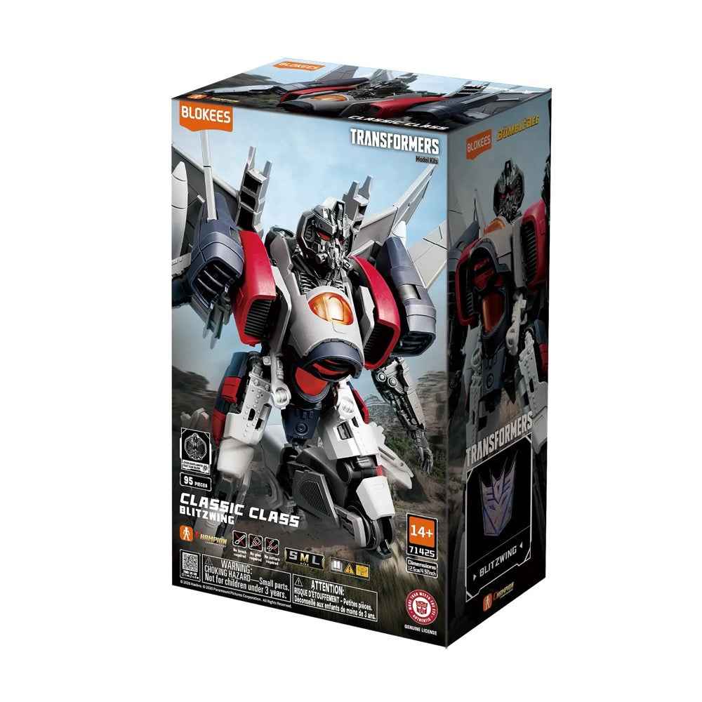 Blokees 71425 Transformers Classic Class 25-Blitzwing Model Kit - Image 2