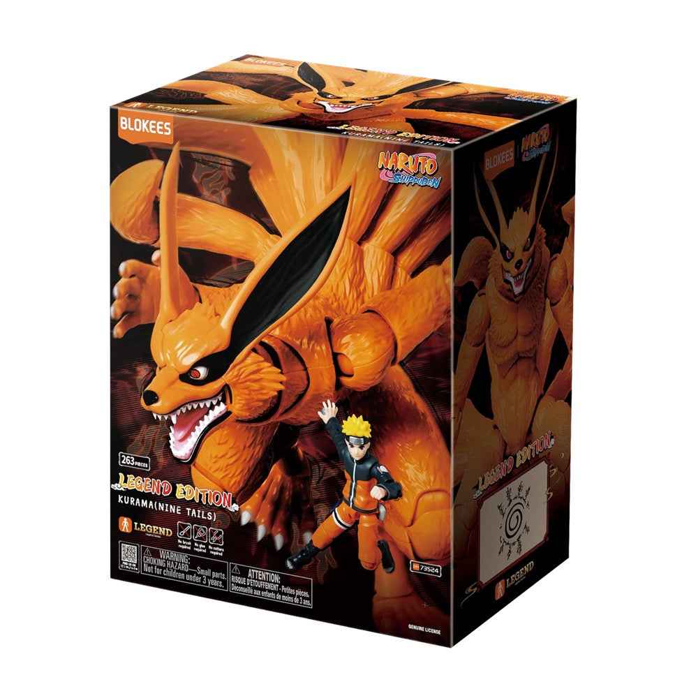 Blokees 73524 Naruto Shippuden Figures AE01-Nine Tails (Kurama) - Image 6