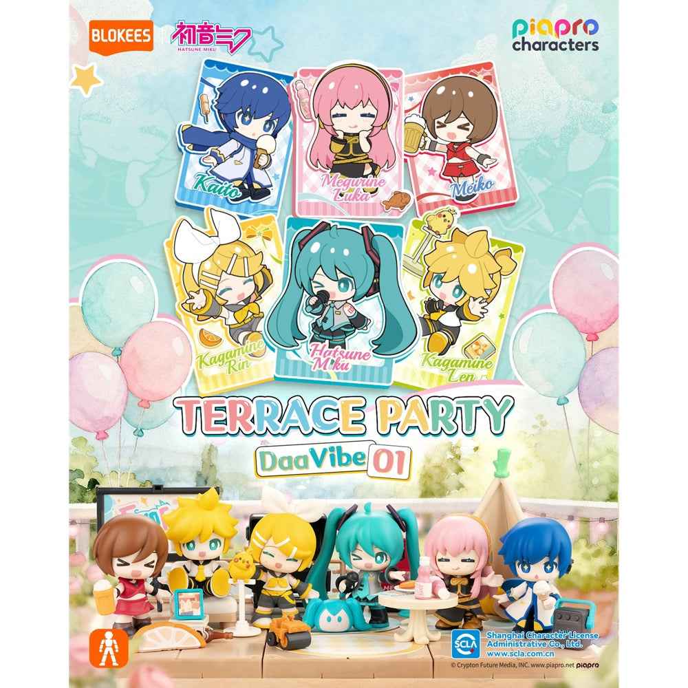 Blokees 73531 Hatsune Miku PDQ VB01-Terrace Party Blind Box (1 Random Figure) - Image 2