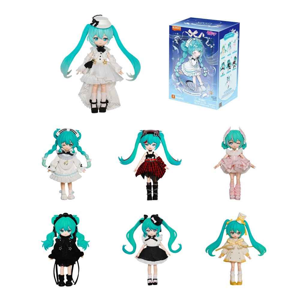Blokees 73538 Hatsune Miku DaalaMode Series PDQ Sonata Prologue Blind Box (1 Random Figure)