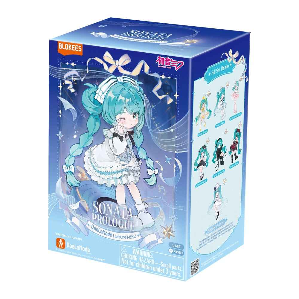 Blokees 73538 Hatsune Miku DaalaMode Series PDQ Sonata Prologue Blind Box (1 Random Figure) - Image 2